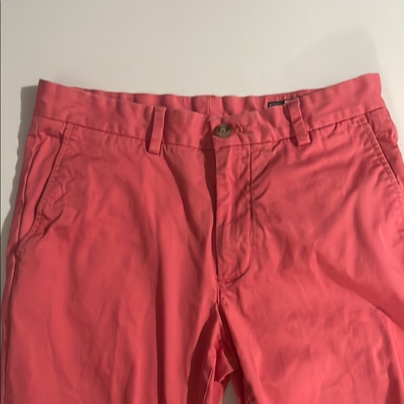 Vineyard Vines Jetty Red Chinos Slim Fit Cotton Blend - Picture 6 of 8